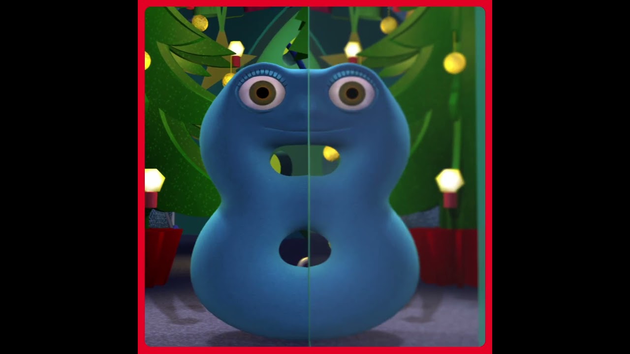 Numberjacks Xmas 8 Days! 