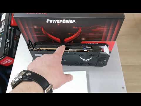 PowerColor Red Devil RX6700XT хешрейт. 46Mh на 105ватт. Карта с топовым охладом и мини проблемой...