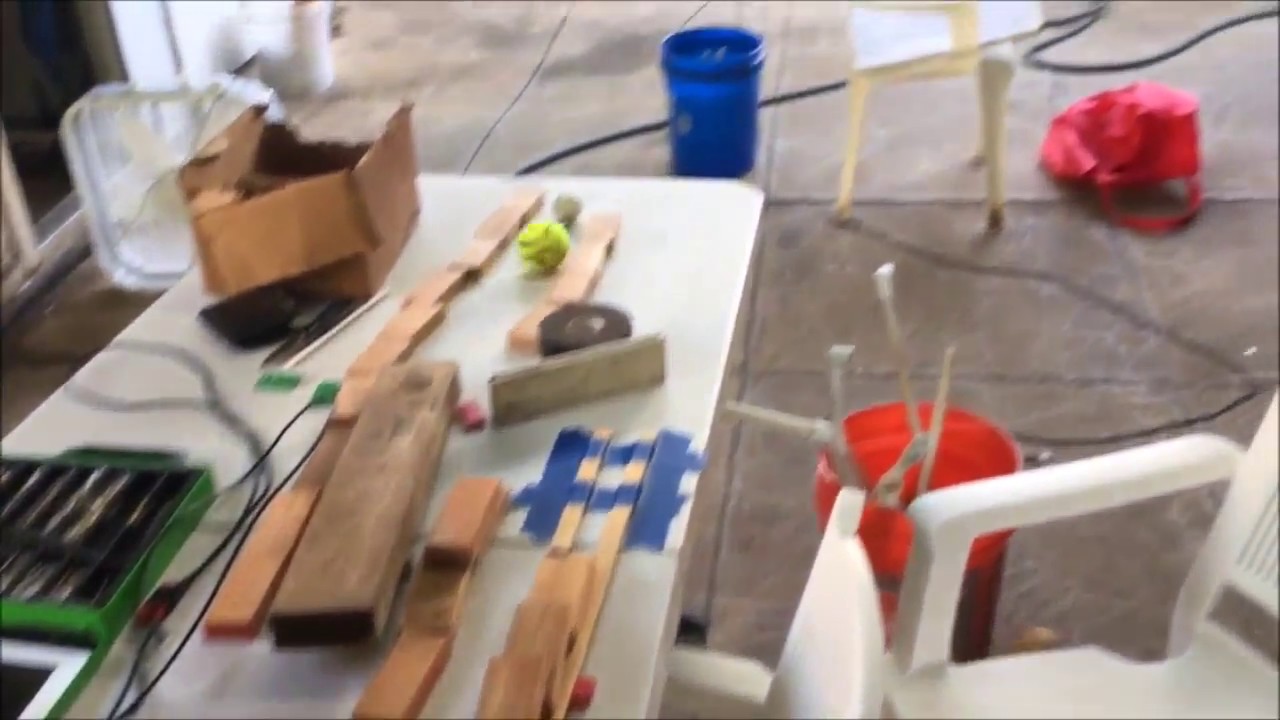Rube goldberg "to water a plant" YouTube