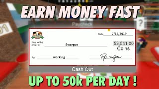 How To GET MONEY FAST in Work at a Pizza Place ! (2020) - Roblox
