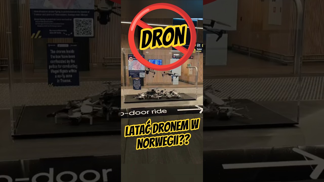 🚨 Dron w Norwegii? To może skończyć się aresztem..