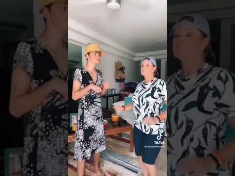 Hijo de Erika Buenfil bailando rica y apretadita con vestido
