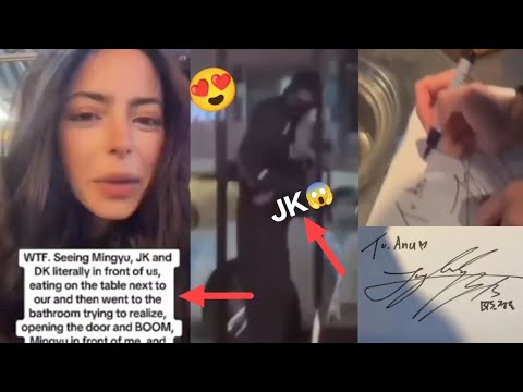 Jungkook मिले ARMY Girl से 😱 | JK Gave Autograph to BTS ARMY