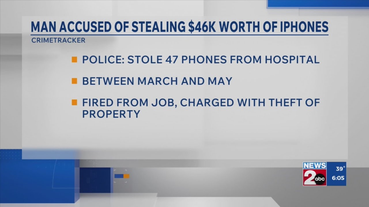 Man charged with stealing phones from Nashville hospital - YouTube