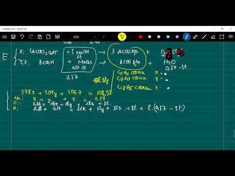 Video Hỗn hợp E gồm chất béo X và hai axit béo Y và Z. Đốt... - youtube