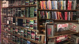 A HUGE Atari Collection Tour | Viewer Caves: Matt Tajc