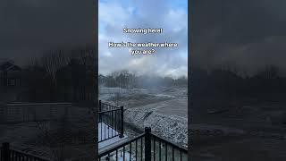 The joys of March #weather #indiana #carmelindiana #snowfall #snow #weatherupdate