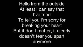 Heck of a Karaoke - Hello - Adele - Fame on Fire Rock Cover - Lyric Karaoke