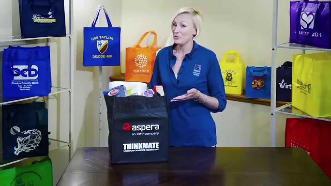 Heavy Duty Non Woven Grocery Bag with Poly Board Insert