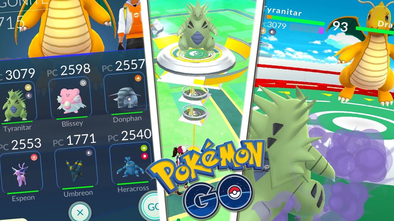 Tabla de tipos de Pokémon GO con sus multiplicadores 