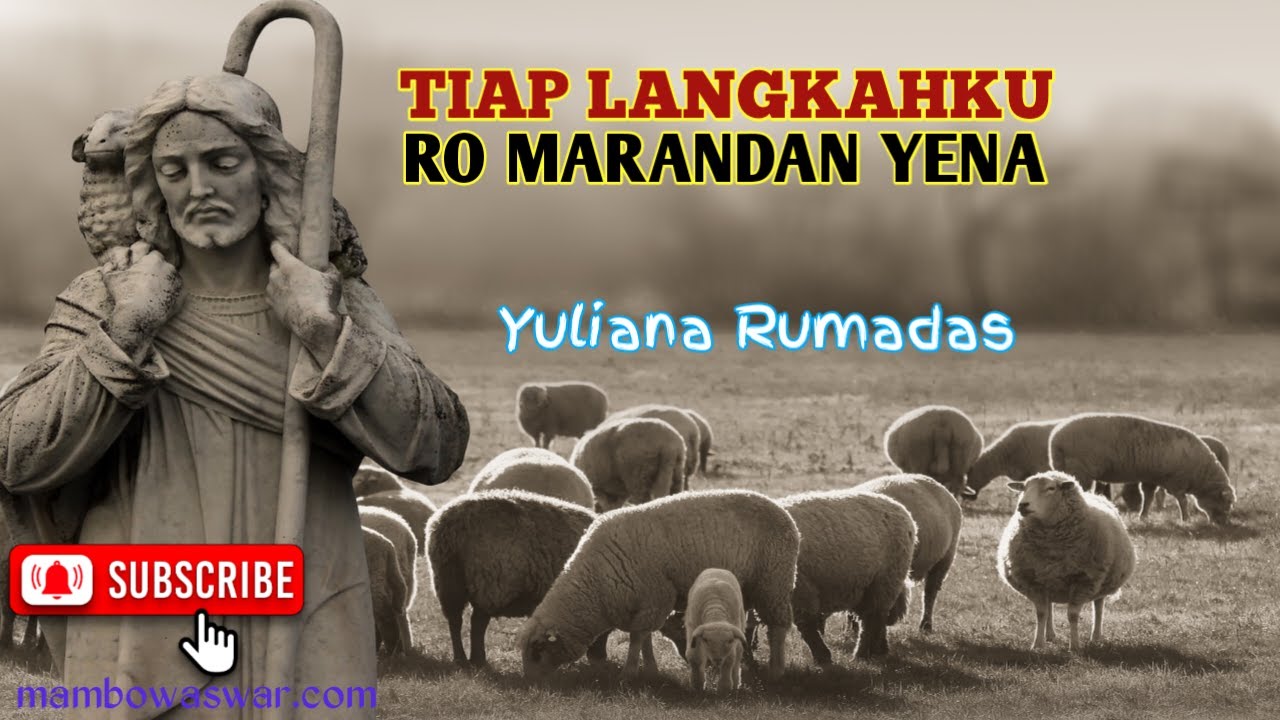 RO MARANDAN YENA (Tiap Langkahku)_Lagu Rohani Biak #rohanipapua #lagubiak