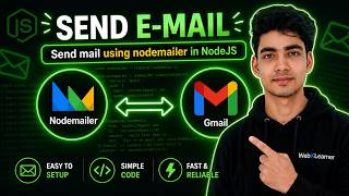 How to Integrate Nodemailer in Node JS | How to Send Email Using Nodemailer in Node.js & Express JS