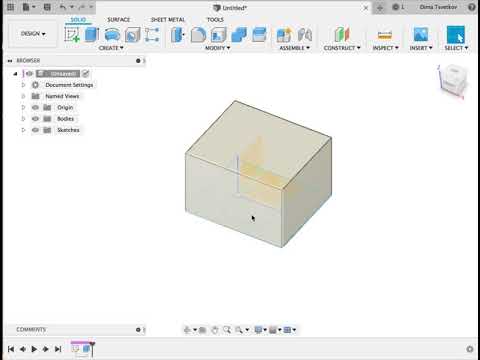 Fusion 360 quick: selecting sketch profiles under the something