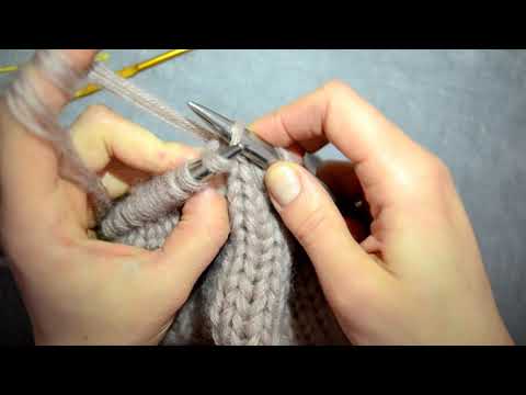 თვლების დახურვა, tvlebis daxurva  qsova / How to cast off in knitting