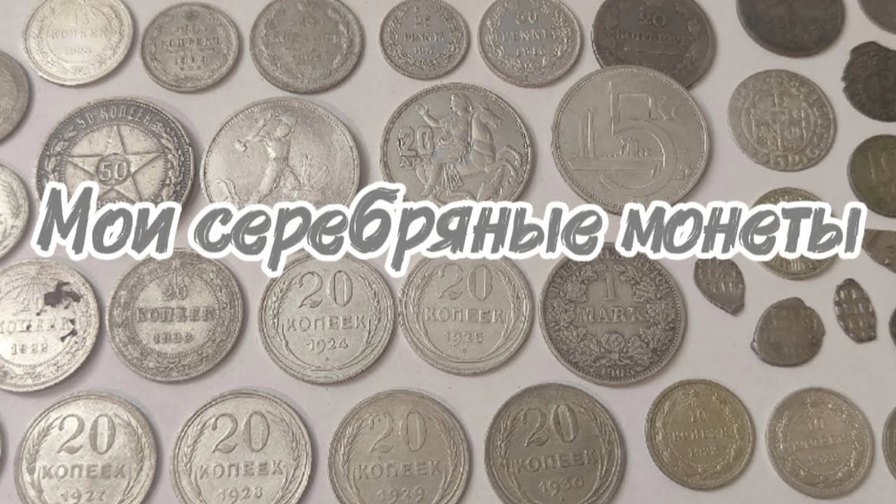 Мои серебряные монеты 