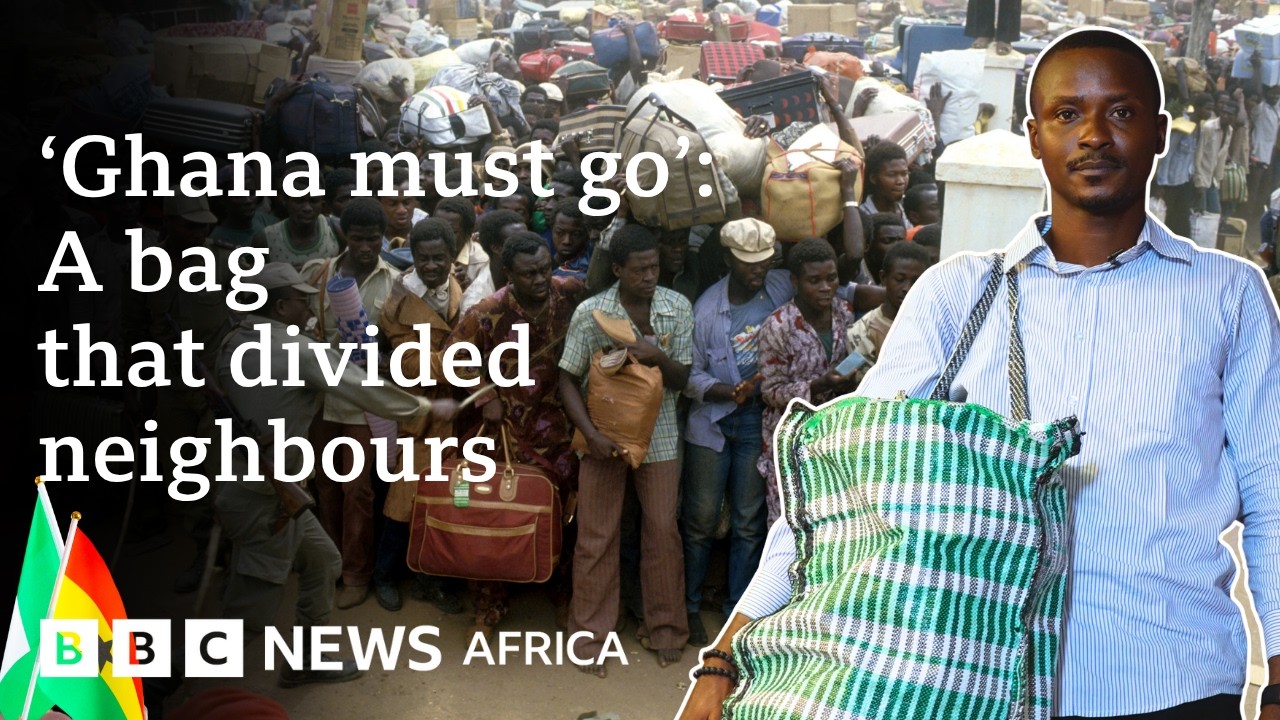 The bag telling bitter stories about migration in Africa – BBC Africa