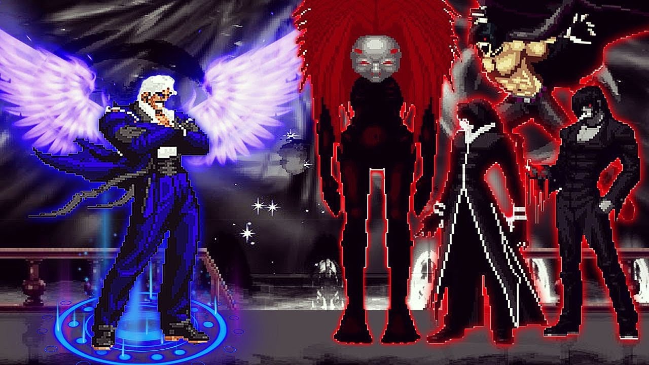 [KOF MUGEN] Final Blue Flames Rugal Vs Super Horror Team - YouTube