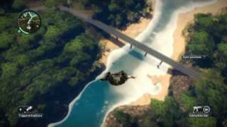 Biggest Just Cause 2 BASE Jump Ever