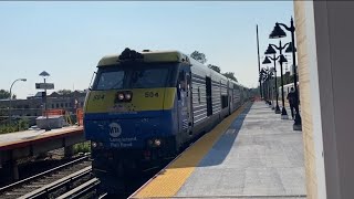 LIRR- Evening rush hour at Lynbrook
