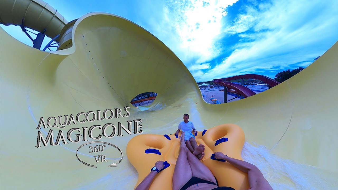 Aquacolors Magicone (Back) 360° VR POV Onride