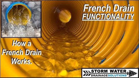 How Does A French Drain Work - Yard Drainage Systems - Tampa French Drain - Water Drainage Company