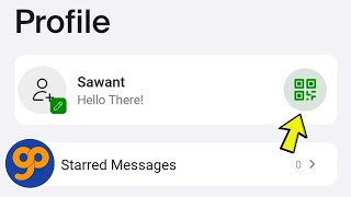 GoChat App Me Profile QR Code Kaise Milega screenshot 5