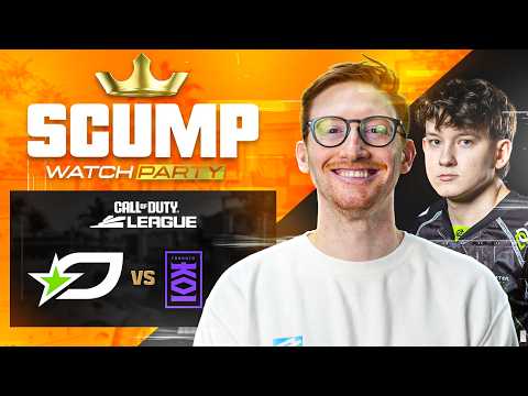 OpTic TEXAS vs TORONTO KOI!! SCUMP WATCH PARTY - CDL MAJOR 4 QUALIFIERS WEEK 3