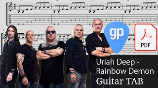 Uriah Deep - Rainbow Demon Guitar Tabs [TABS]