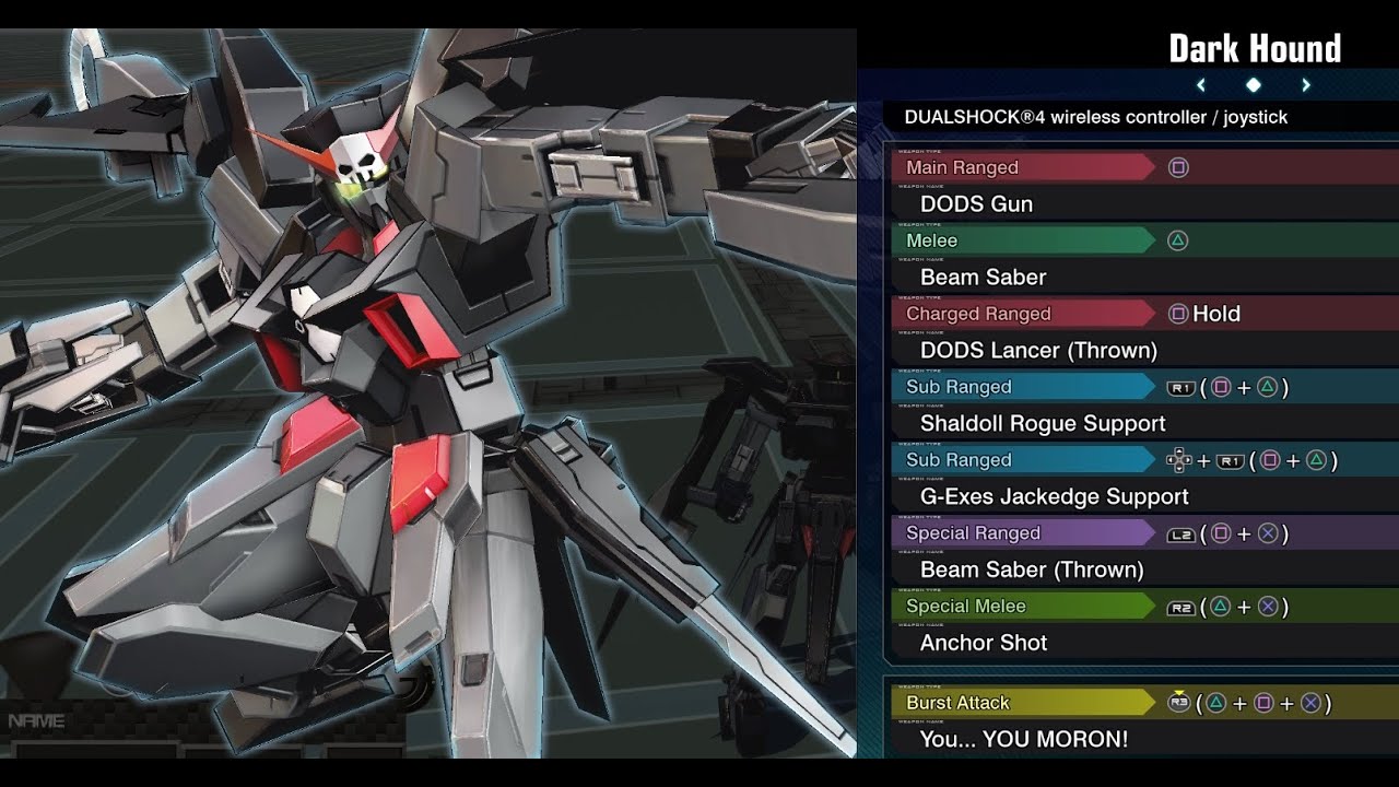 Gundam AGE 2 Dark Hound - Gundam Extreme Versus Maxi Boost ON Combo Guide