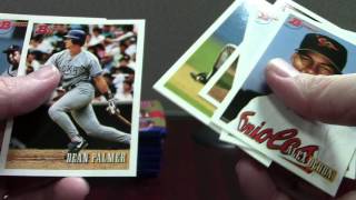 1993 Bowman Baseball Hobby Box (Hunting for Jeter)