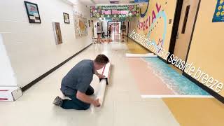 HP Latex FS70 - Floor Graphics - Media Provided by Drytac
