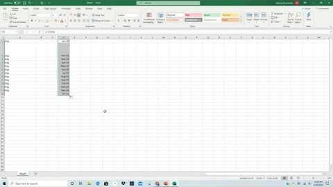 Learn how to use Excel - Mouse pointers