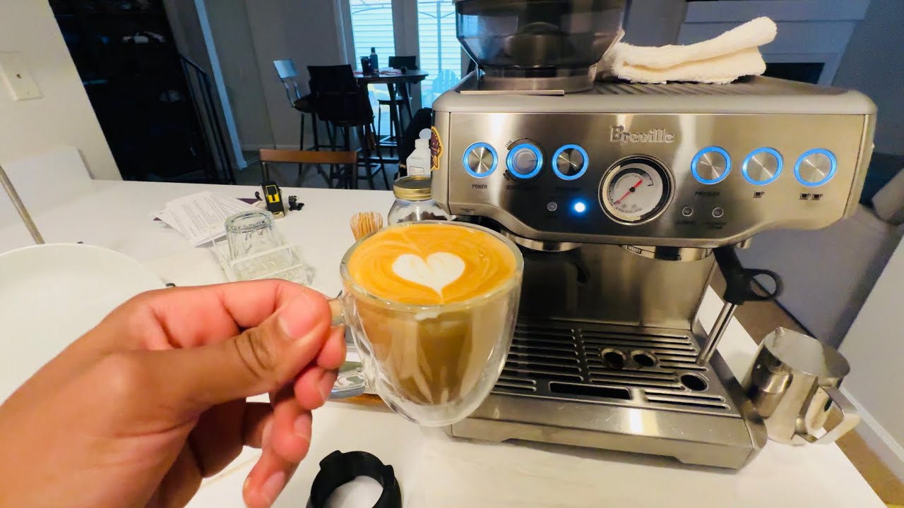 Breville Barista Express Checking Grind Size, Grind Amount