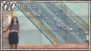 Crashes on Howard Frankland Bridge causing delays