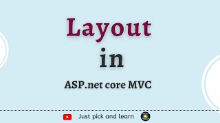 Layout in asp.net core MVC | Asp.net core MVC tutorial
