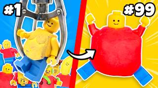 I saved 100 CURSED LEGO MINIFIGURES from the ARCADE…
