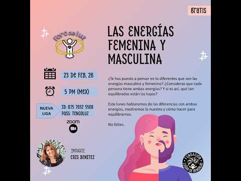 Miniatura de la charla: Las energias femenina y masculina