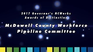 2017 Governor’s NCWorks Award of Distinction for Innovative Partnership