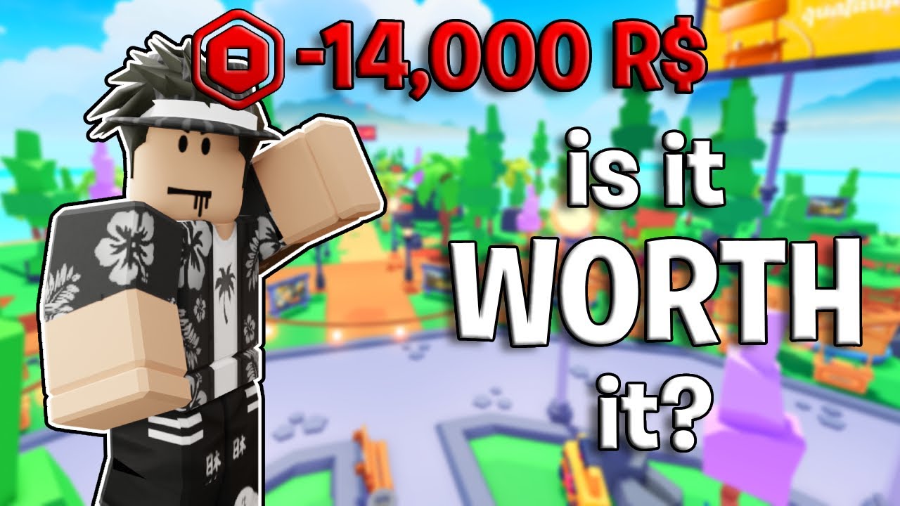 Spending 14,000 ROBUX on the TANK BOOTH - YouTube
