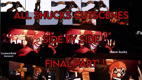 All Shucks! Cutscenes Side by Side (Final part) | Jeffy’s Infinite Irida