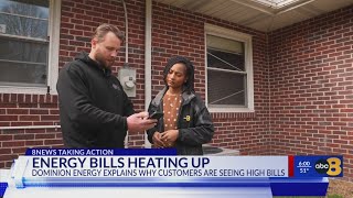 Dominion Energy addresses high energy bills and offers resources for relief