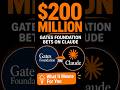 ates Foundation Just Bet $200M on Claude AI #claudeai #anthropic