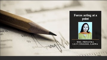 triangle law of forces and lambda-mu theorem