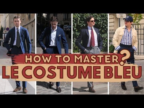 Vidéo: 4 manières de porter un costume bleu