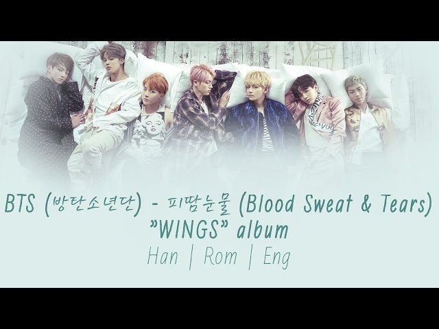 Lyrics - BTS방탄소년단-Blood Sweat & Tears (피 땀 눈물) - Wattpad