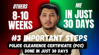 How I Got PCC in 30 Days for Canada 🇨🇦 2026 | 3 Mistakes to Avoid #canada #immigration #pcc #visa