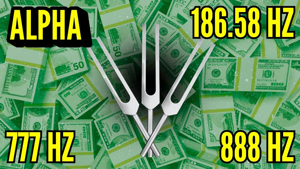 Money Activation 💰 777 + 888 + 183.58 Hz Tuning Fork Vibrational Edge (Alpha)