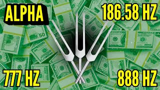 Money Activation 💰 777 + 888 + 183.58 Hz Tuning Fork Vibrational Edge (Alpha)