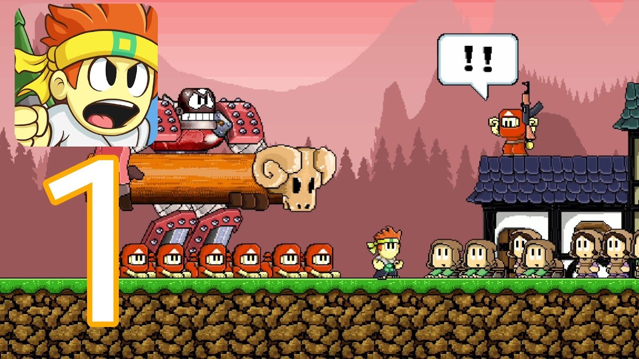 Dan the man: Action Platformer - Part 1 - Classic Games