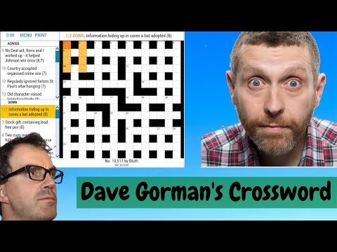 Dave Gorman's Cryptic Crossword